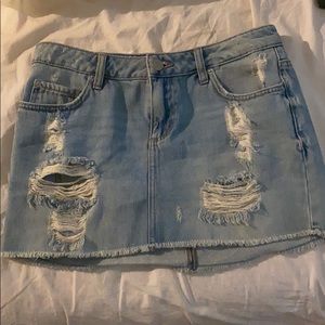 Jean skirt